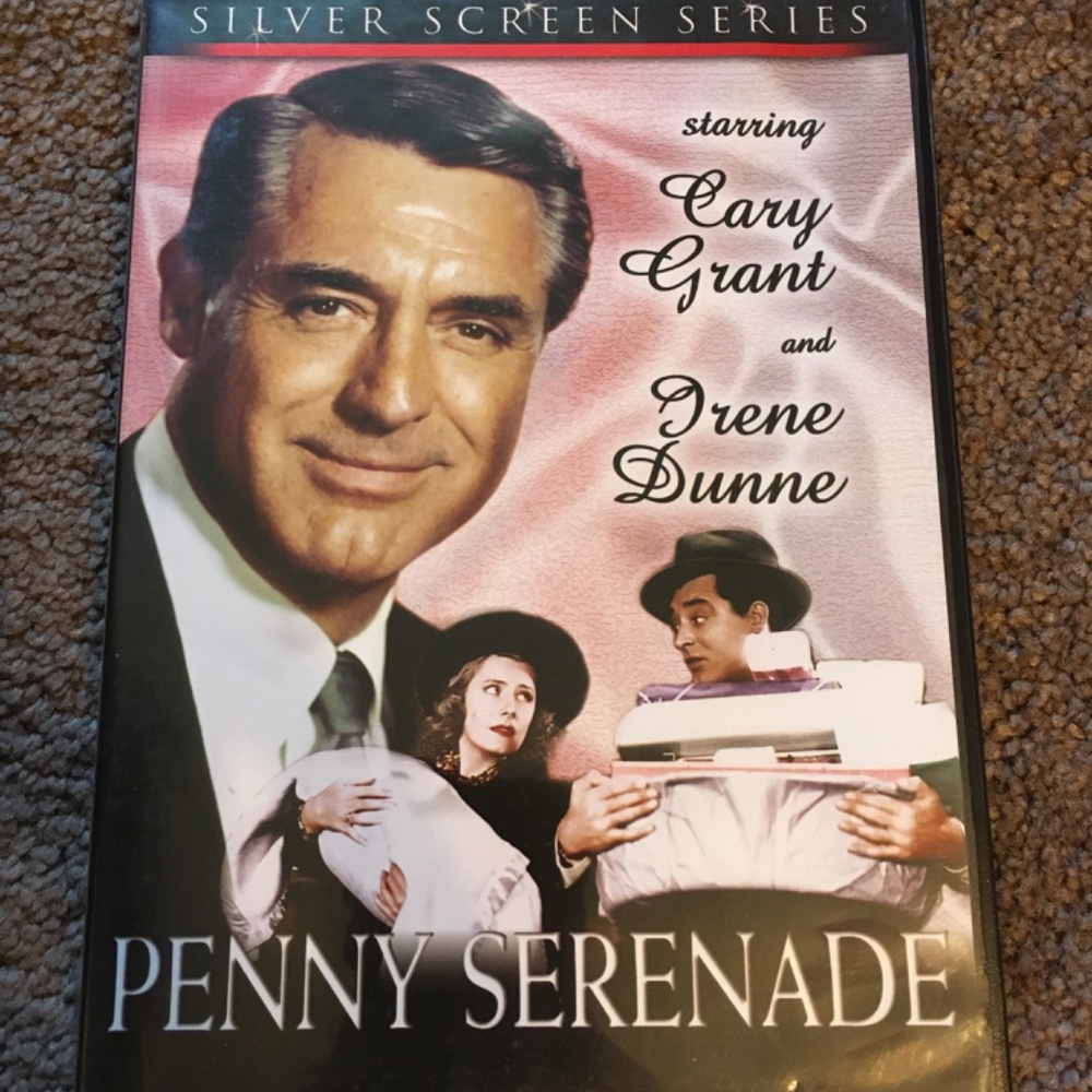Cary Grant two DVD, one VHS movie bundle